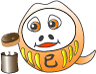 巳年だるま